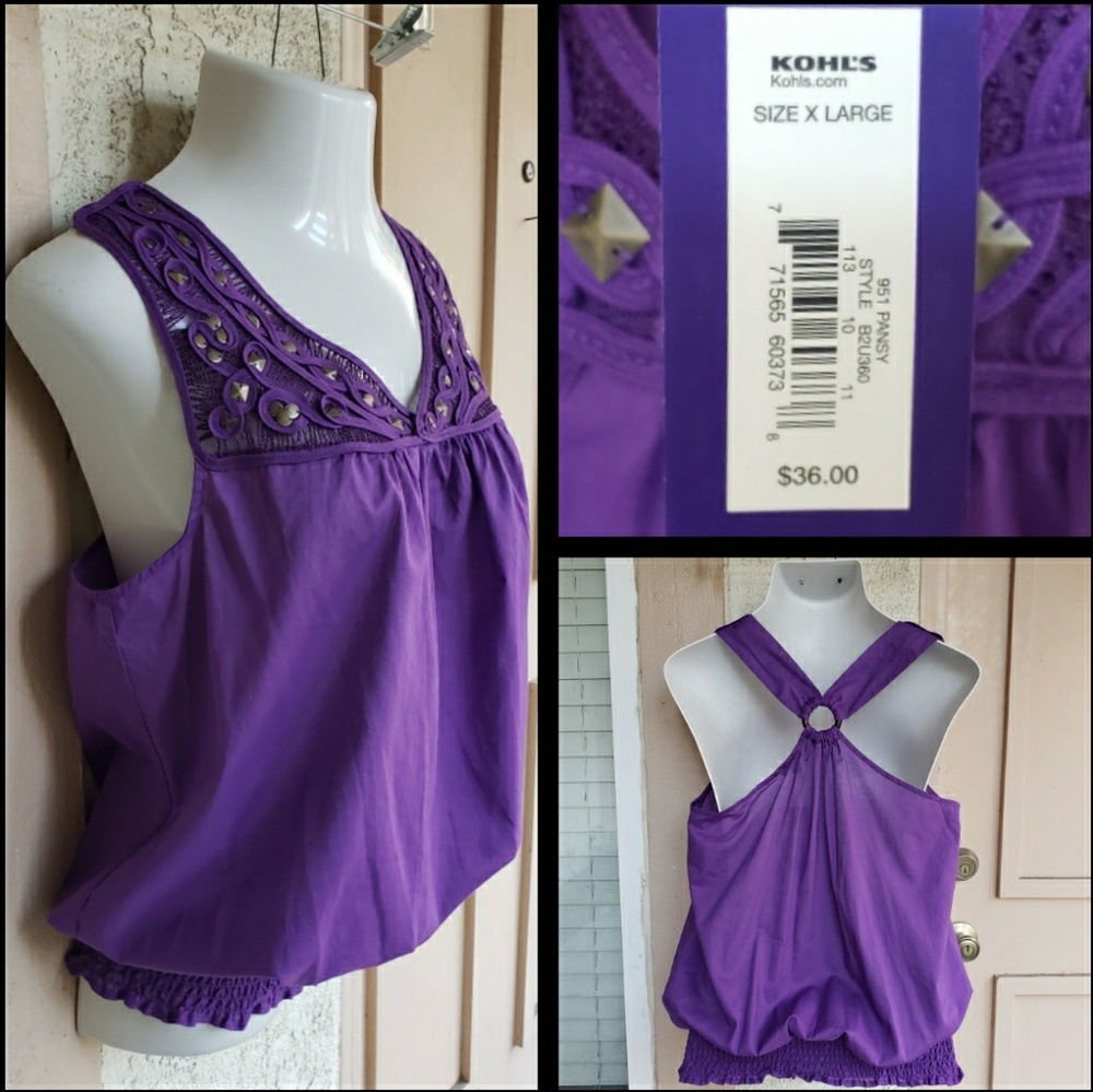 FINAL PRICE ! sleeveless shirt XL-> Fit Large 14